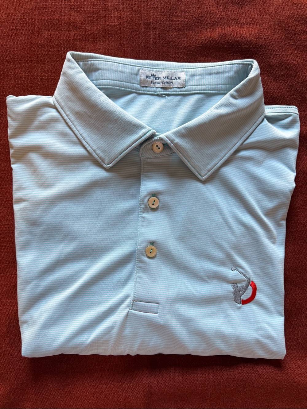 Peter Miller Summer Comfort Tour Championship Performance Golf Polo, Men’s XL